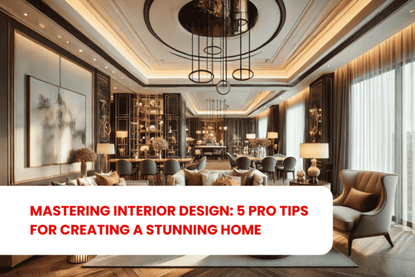Mastering Interior Design: 5 Pro Tips for Creating a Stunning Home